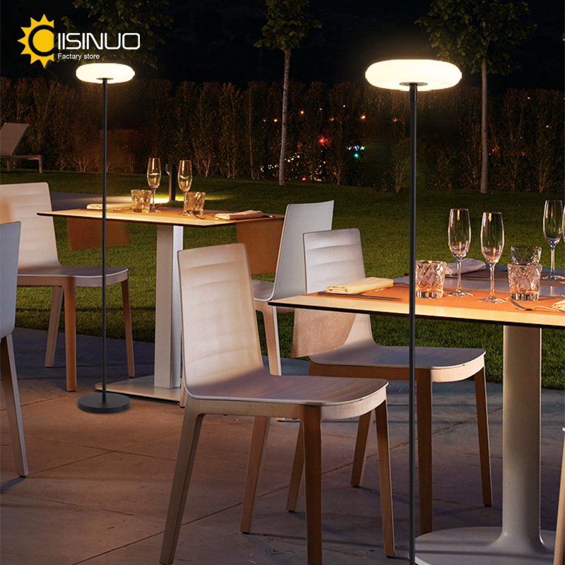Pool Light Solar Rechargeable - Lampada da terra per esterni Luce