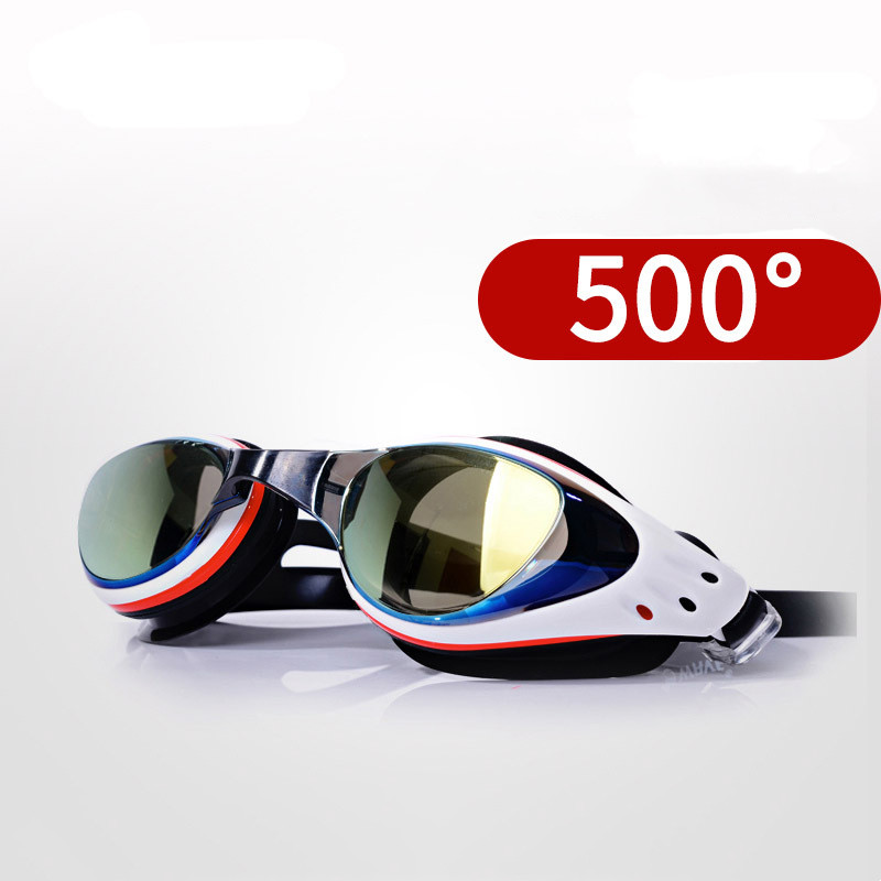 Swim Goggles Anti Fog Uv - Occhiali da nuoto professionali per miopia