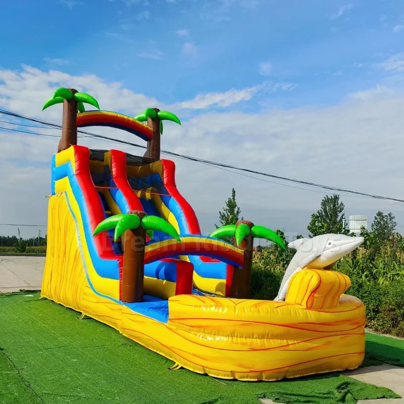 Water Slide Inflatable - Scivolo d'Acqua Gonfiabile Gigante a Tema