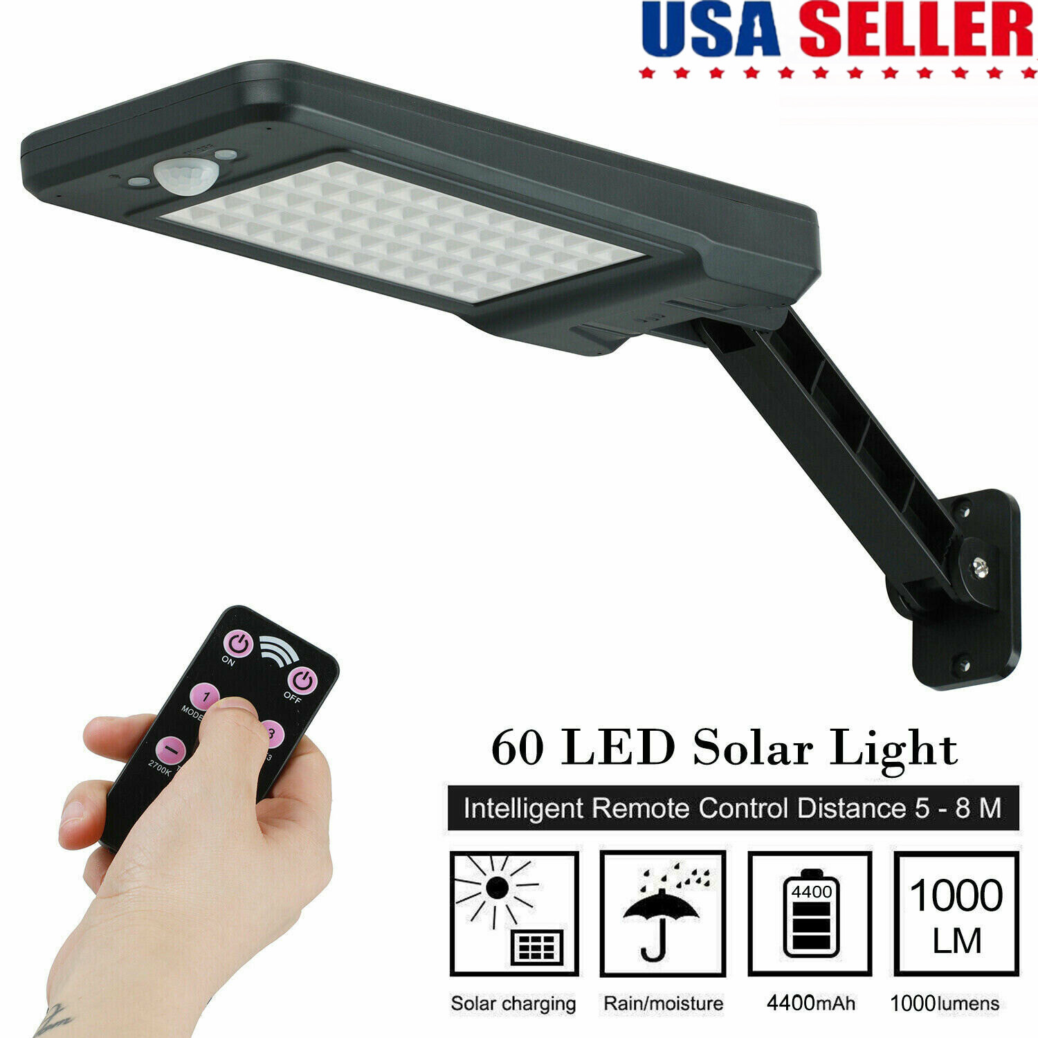 Pool Light Solar Rechargeable - Lampada da parete a energia solare,