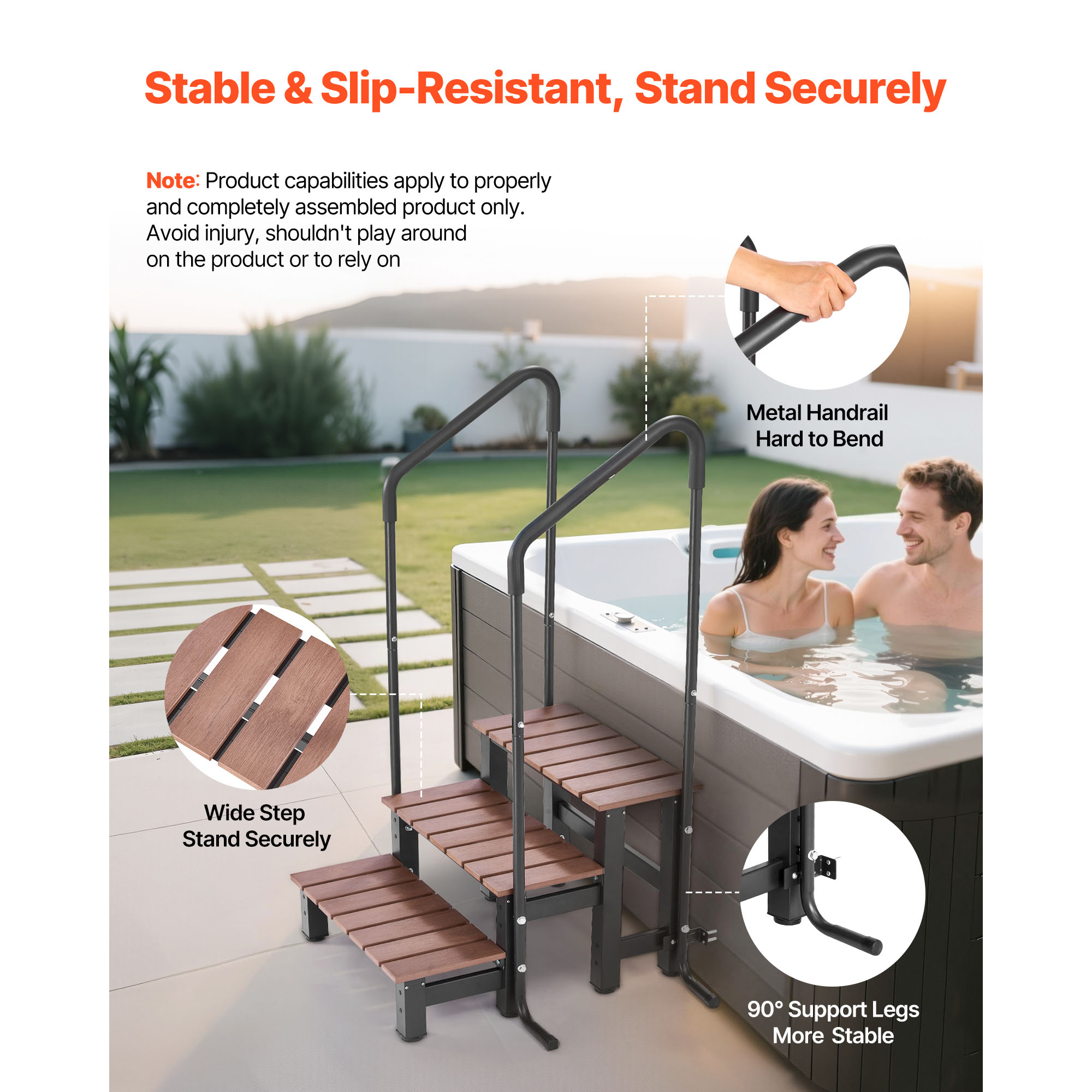 VEVOR Scala per Vasca Idromass - Pool Ladder Above Ground recensione e prezzo