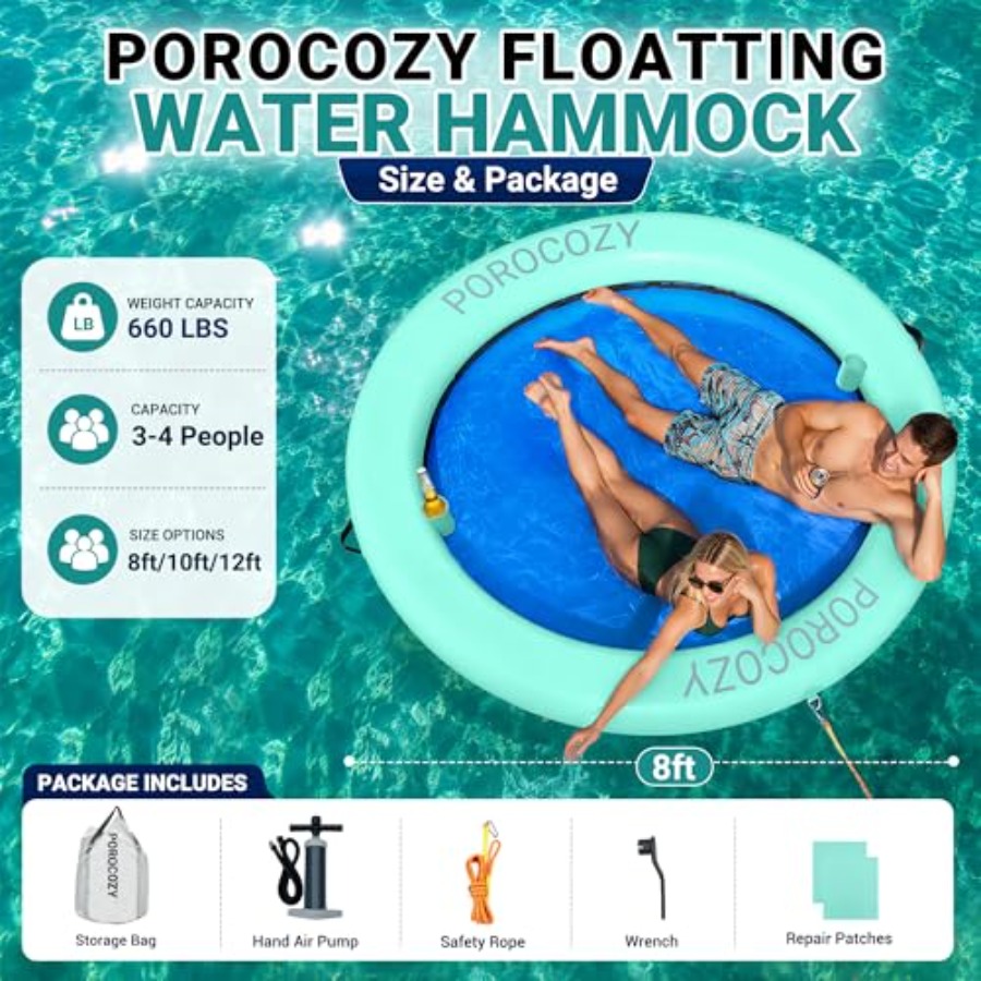 Isola Galleggiante Gonfiabile  - Pool Float Ring Inflatable recensione e prezzo