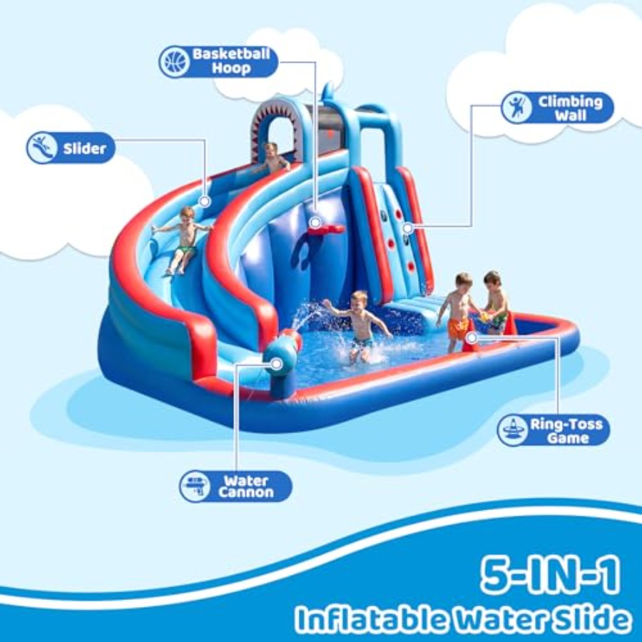 Scivolo d'acqua gonfiabile da  - Water Slide Inflatable recensione e prezzo
