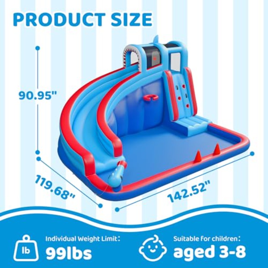Scivolo d'acqua gonfiabile da  - Water Slide Inflatable recensione e prezzo