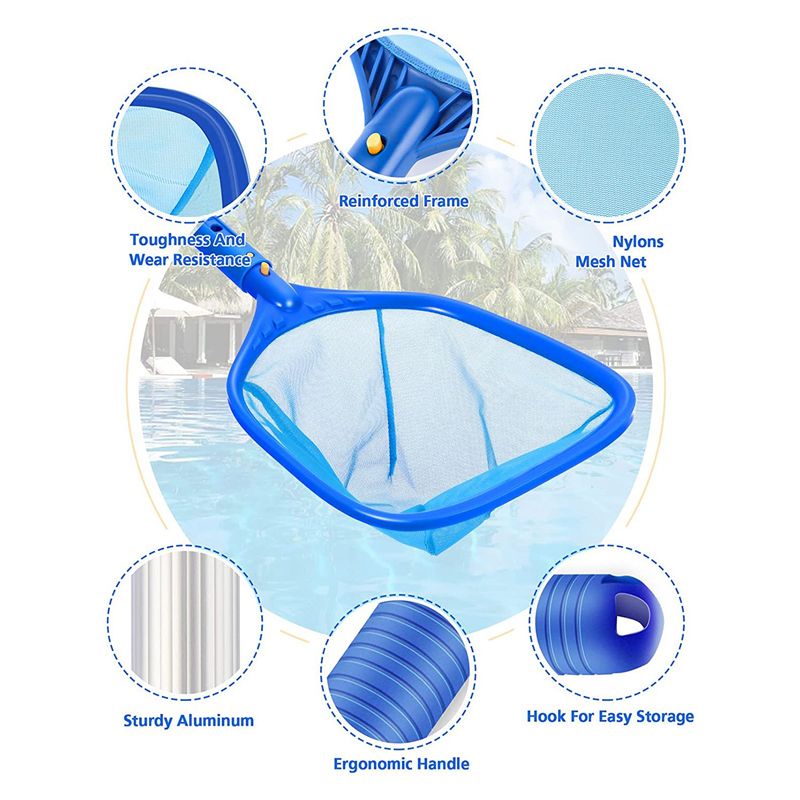 Rete per la pulizia della pisc - Pool Skimmer Net recensione e prezzo