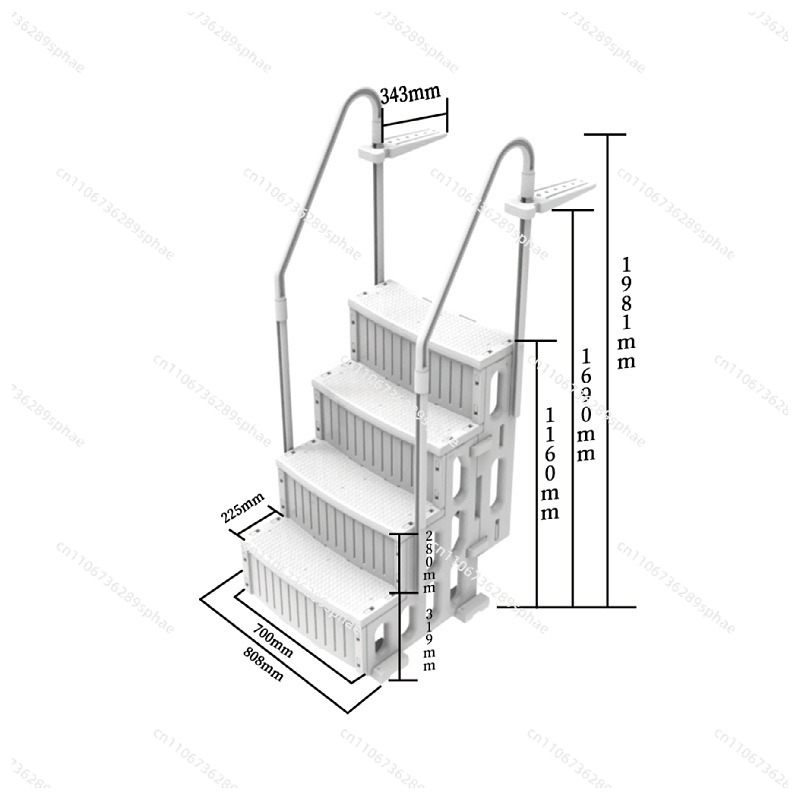 Scaletta in plastica per pisci - Pool Ladder Above Ground recensione e prezzo