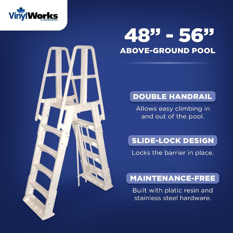 Sistema di accesso per piscina - Pool Ladder Above Ground recensione e prezzo