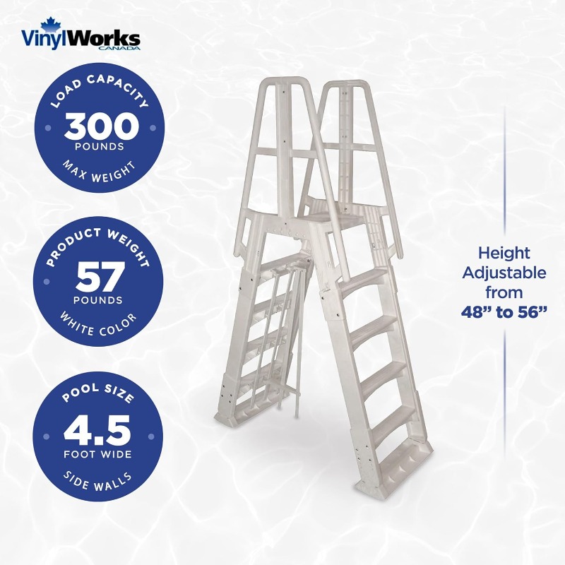Sistema di accesso per piscina - Pool Ladder Above Ground recensione e prezzo