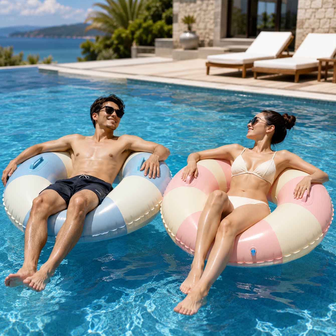 1 Pezzo Anello Gonfiabile da N - Pool Float Ring Inflatable recensione e prezzo