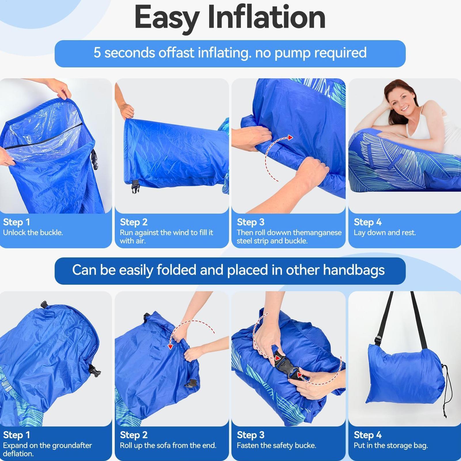 Lettino Gonfiabile con Parasol - Pool Lounger Inflatable recensione e prezzo