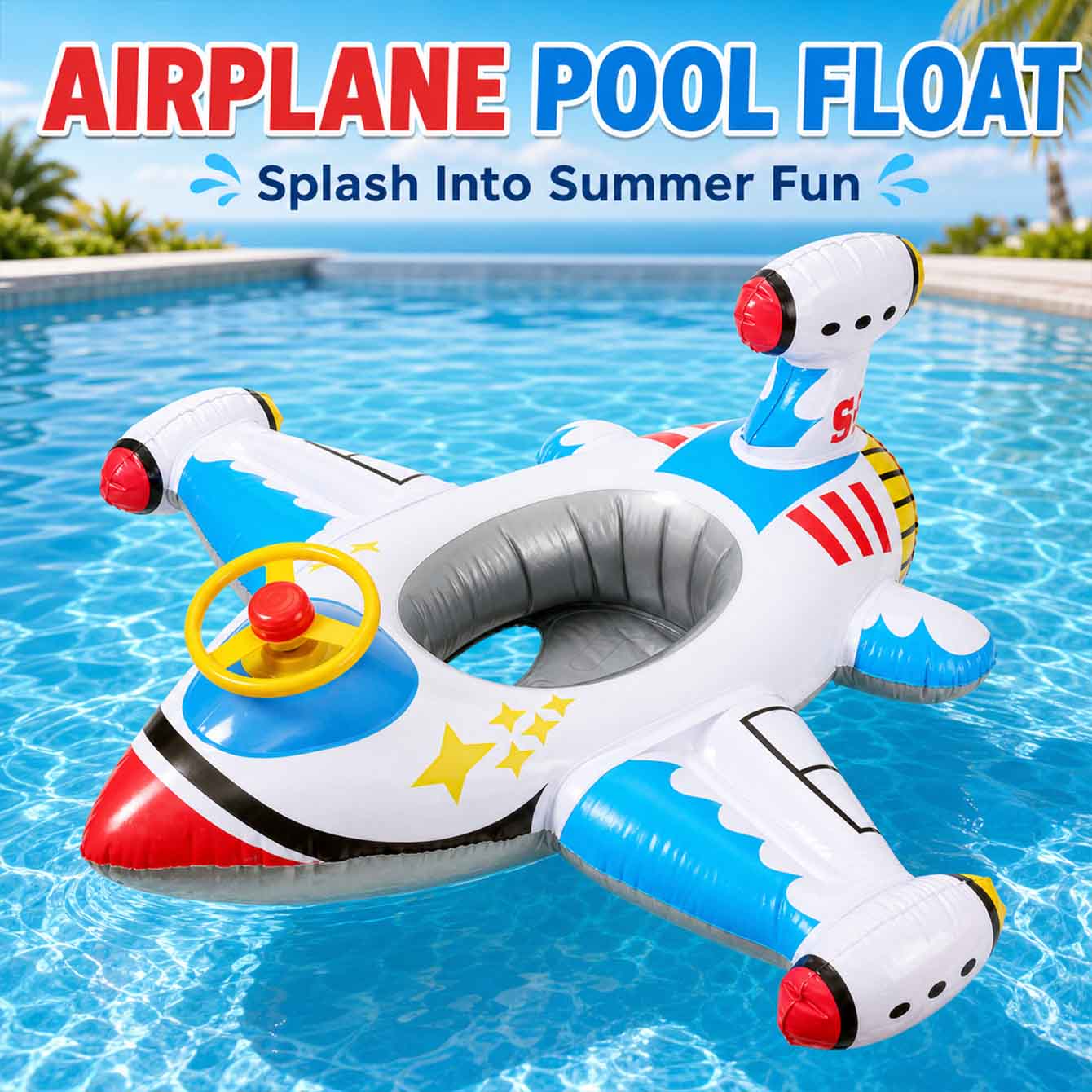 1 Pezzo Galleggiante Gonfiabil - Pool Float Ring Inflatable recensione e prezzo