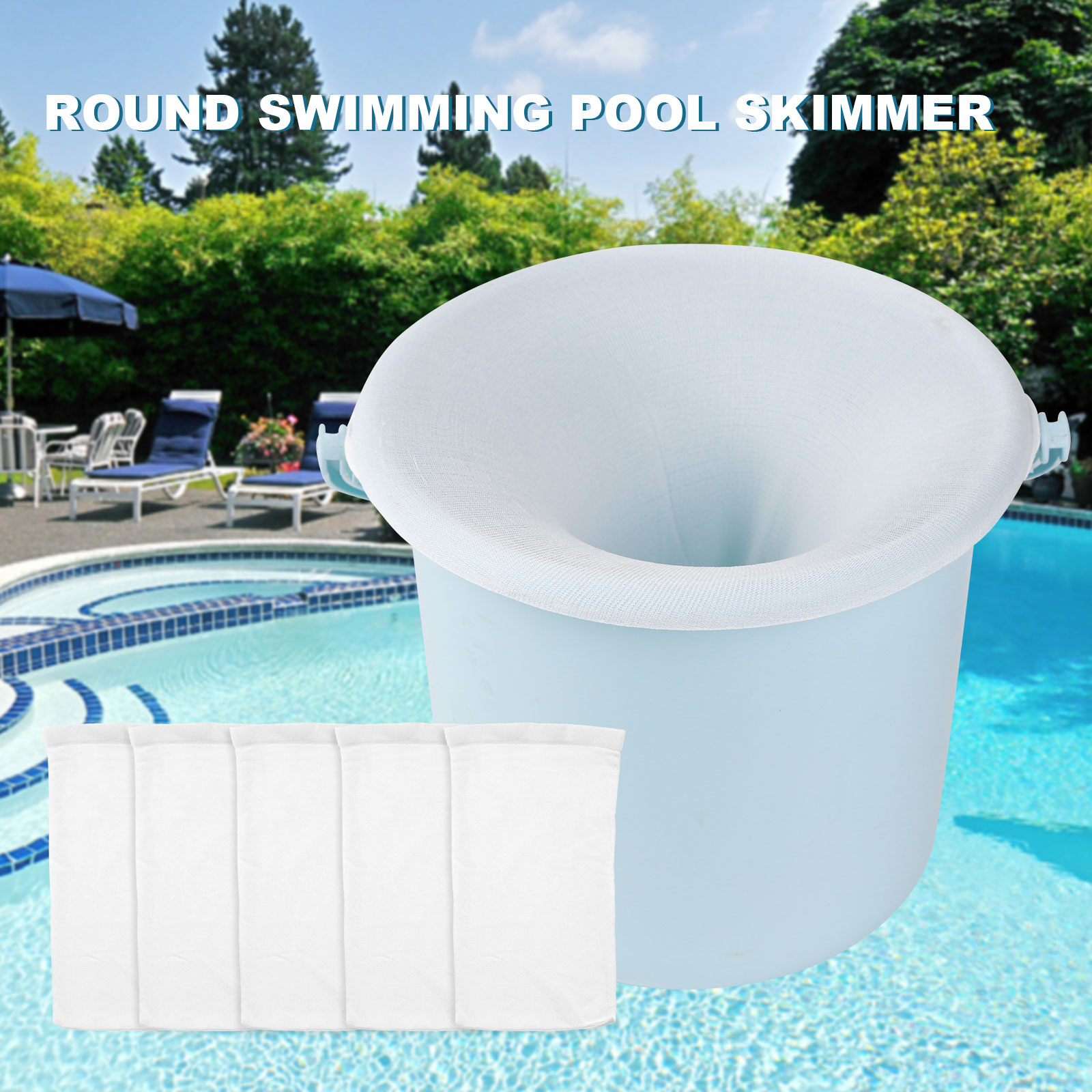100-5PCS Piscina Skimmer Calzi - Pool Skimmer Net recensione e prezzo