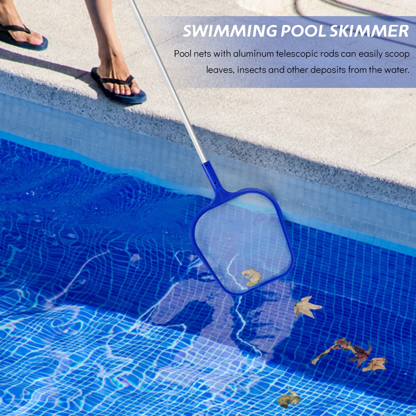 Rete per la pulizia delle fogl - Pool Skimmer Net recensione e prezzo