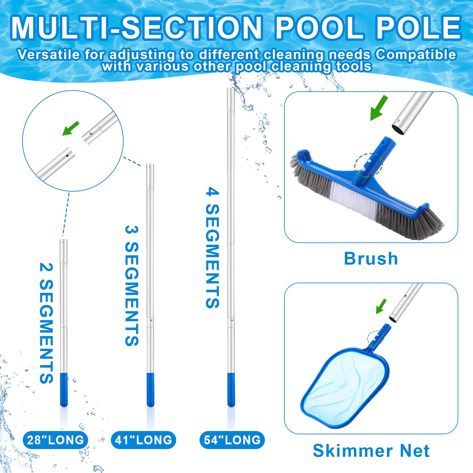 Set da 3 pezzi per la pulizia  - Pool Skimmer Net recensione e prezzo