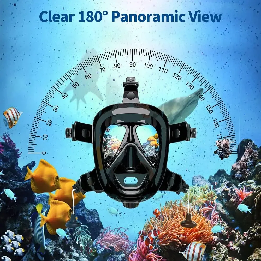 TRIMIX Maschera subacquea inte - Snorkel Mask Full Face recensione e prezzo