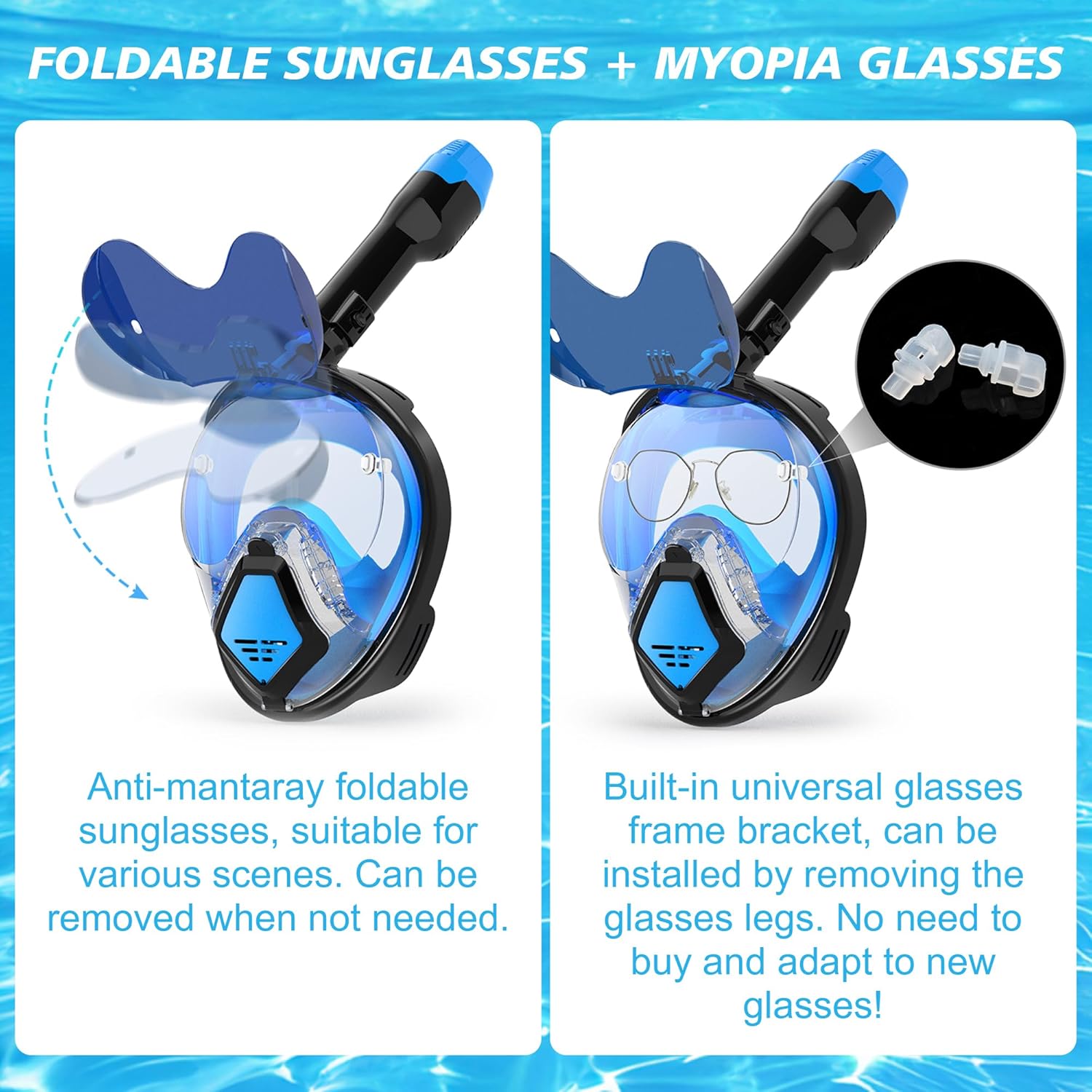 Maschera Subacquea Integrale D - Snorkel Mask Full Face recensione e prezzo