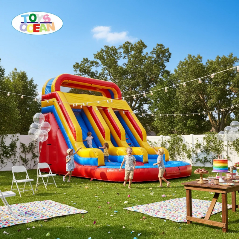 Scivolo d'Acqua Gonfiabile a T - Water Slide Inflatable recensione e prezzo