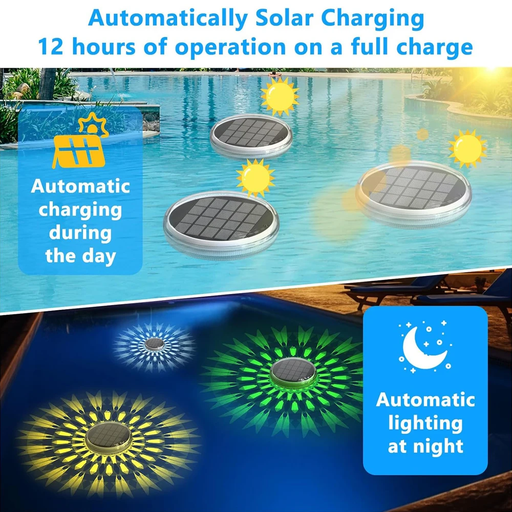 Belle luci solari ricaricabili - Pool Light Solar Rechargeable recensione e prezzo