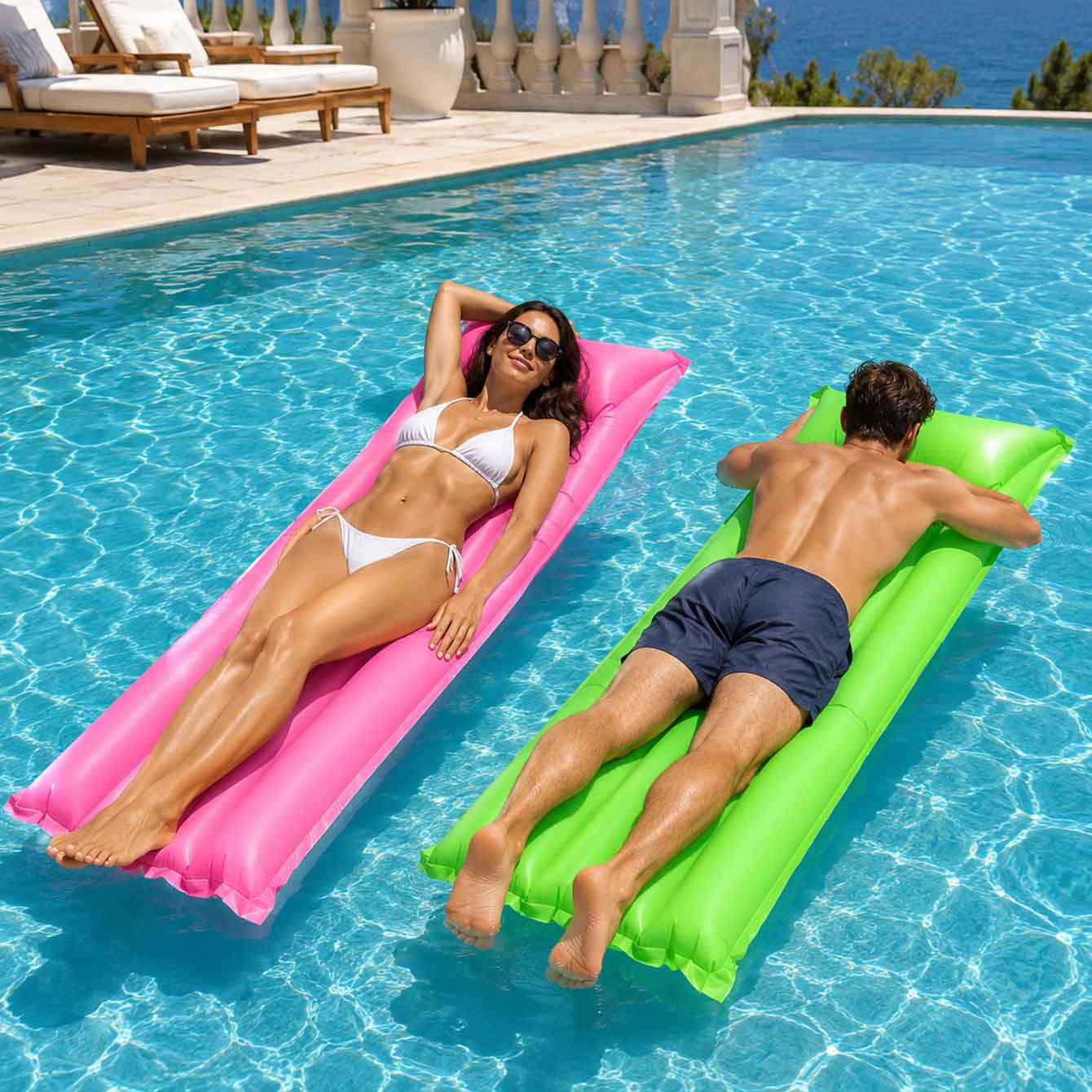 1 Pezzo Materassino Gonfiabile - Pool Float Ring Inflatable recensione e prezzo